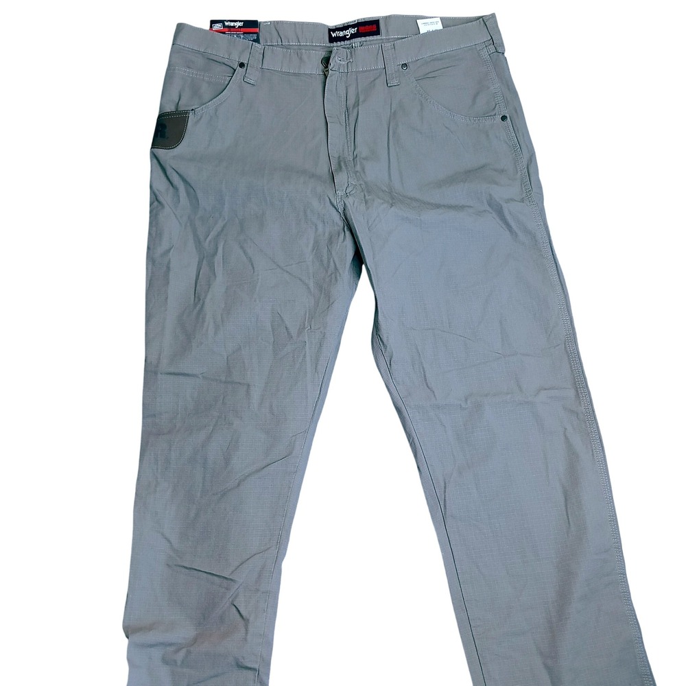 Wrangler Riggs Workwear Pants Mens 40x34 Green New Technician Relaxed Ripstop